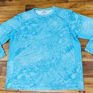 Realtree Men's Aqua Rash Guard
